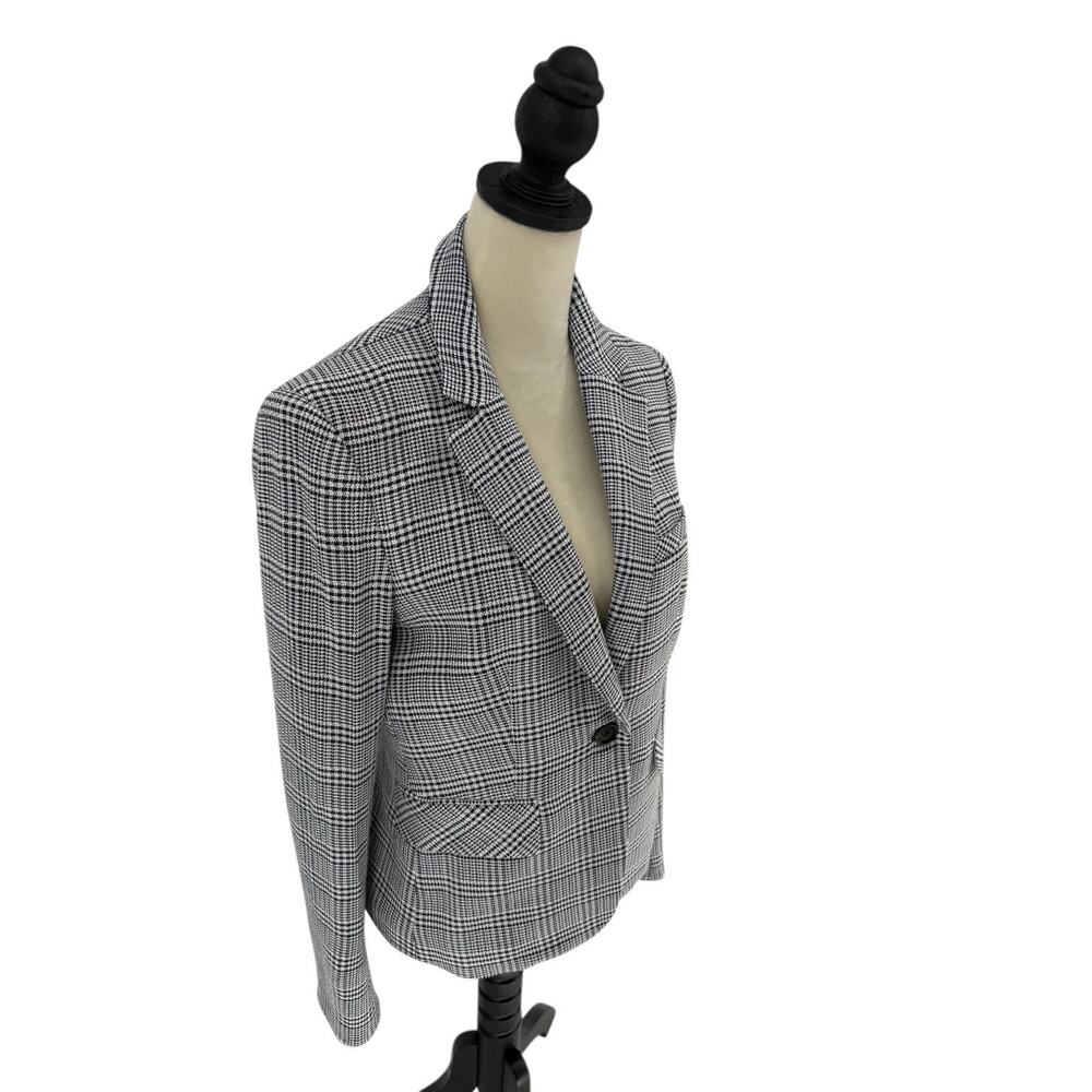Veronica Beard Schoolboy Leo Dickey Blazer Navy Plaid Jacket Size 6 - Picture 9 of 14